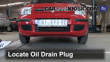 2010 Fiat Panda Active 1.2L 4 Cyl. Oil Change Oil and Oil Filter